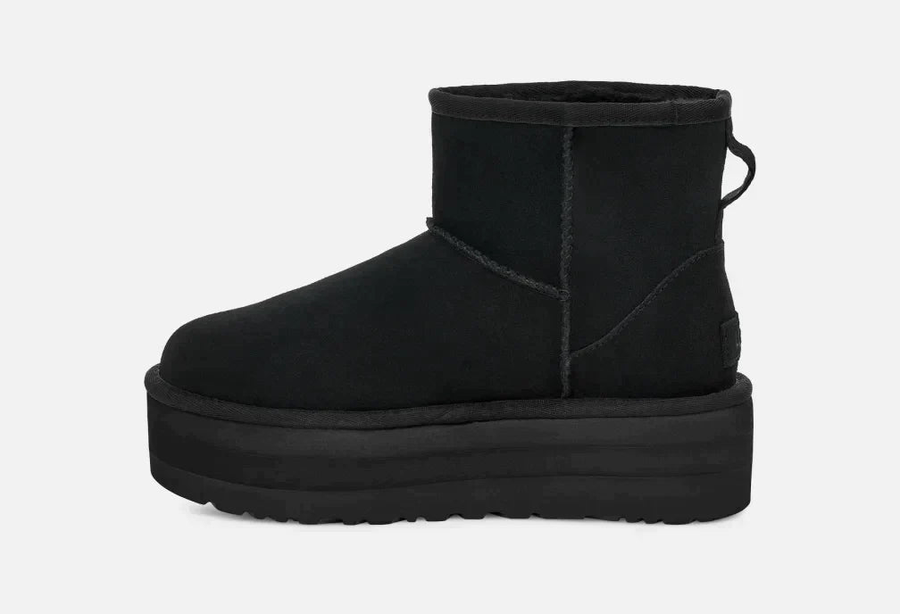 Botte Classic Mini À Platforme - Noir