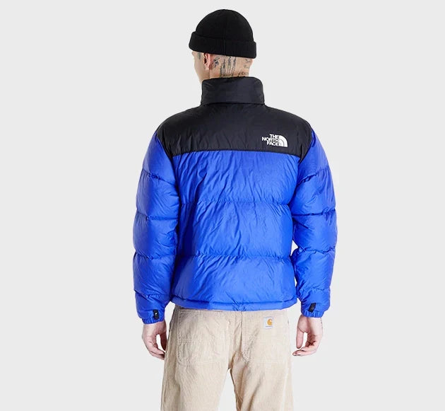 Blue Retro Nuptse 700 Pour Homme