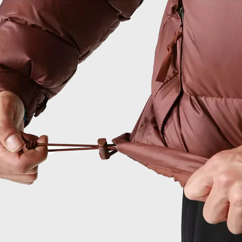 Brown Retro Nuptse 700 Pour Homme